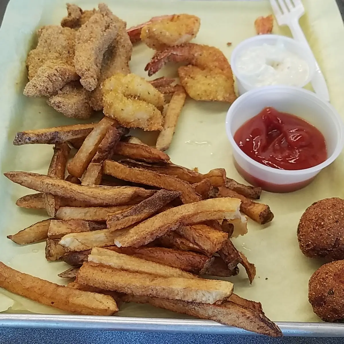 Fish and Shrimp Basket