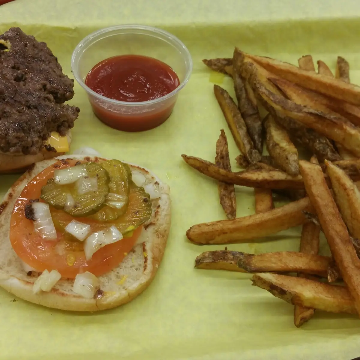 Quarter Pound Cheeseburger Combo