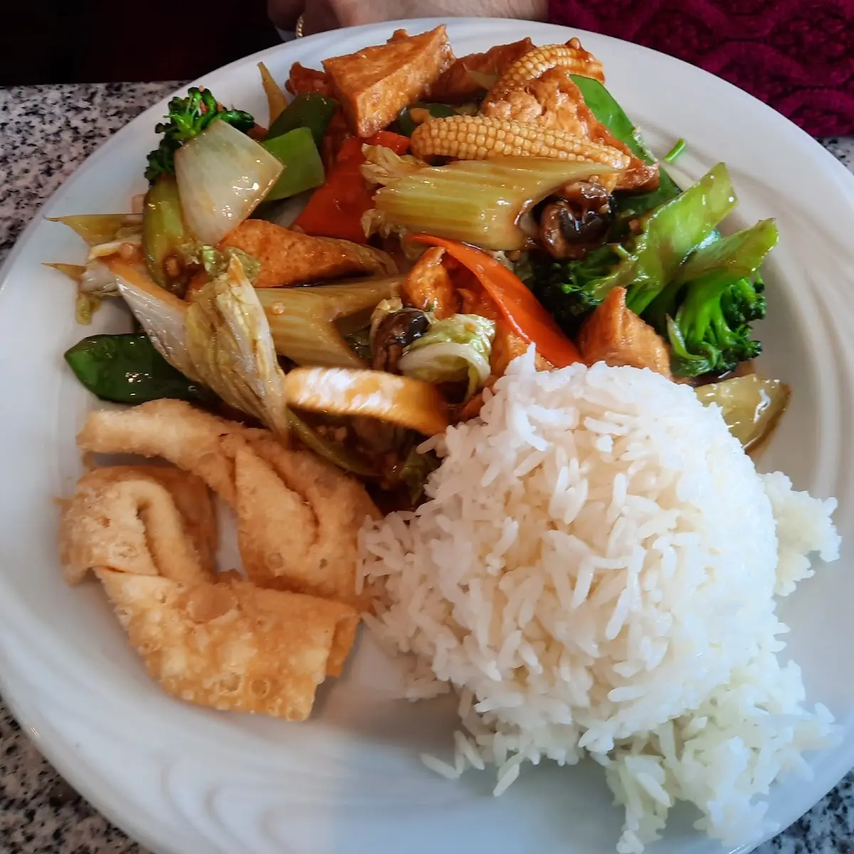 Tofu with Mixed Vegetables