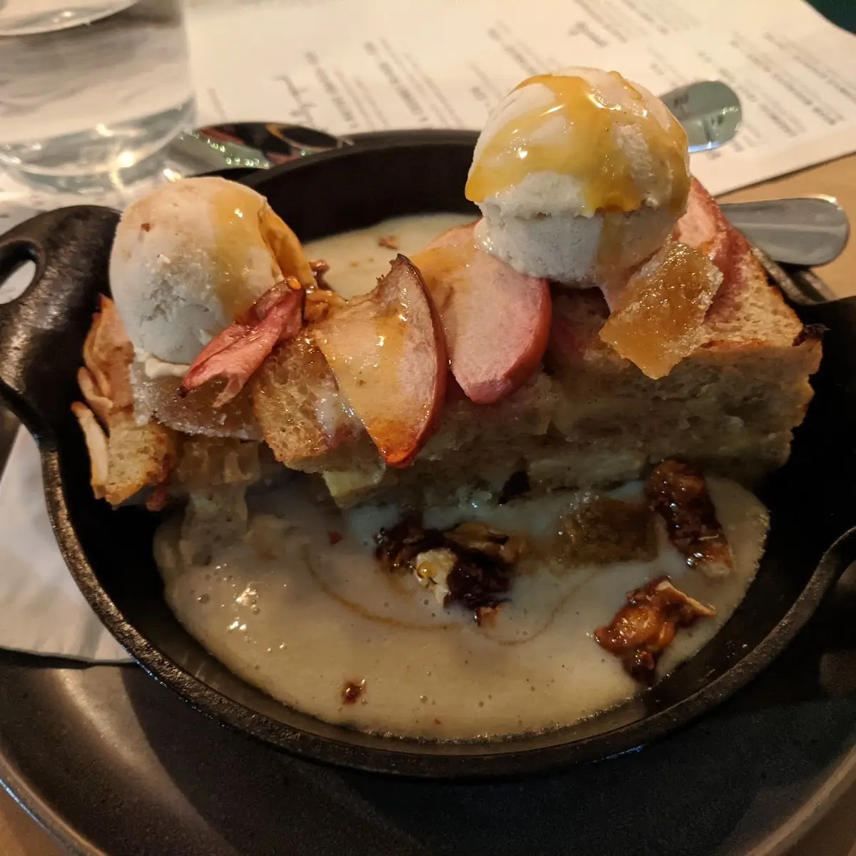 Hot Toddy Bread Pudding