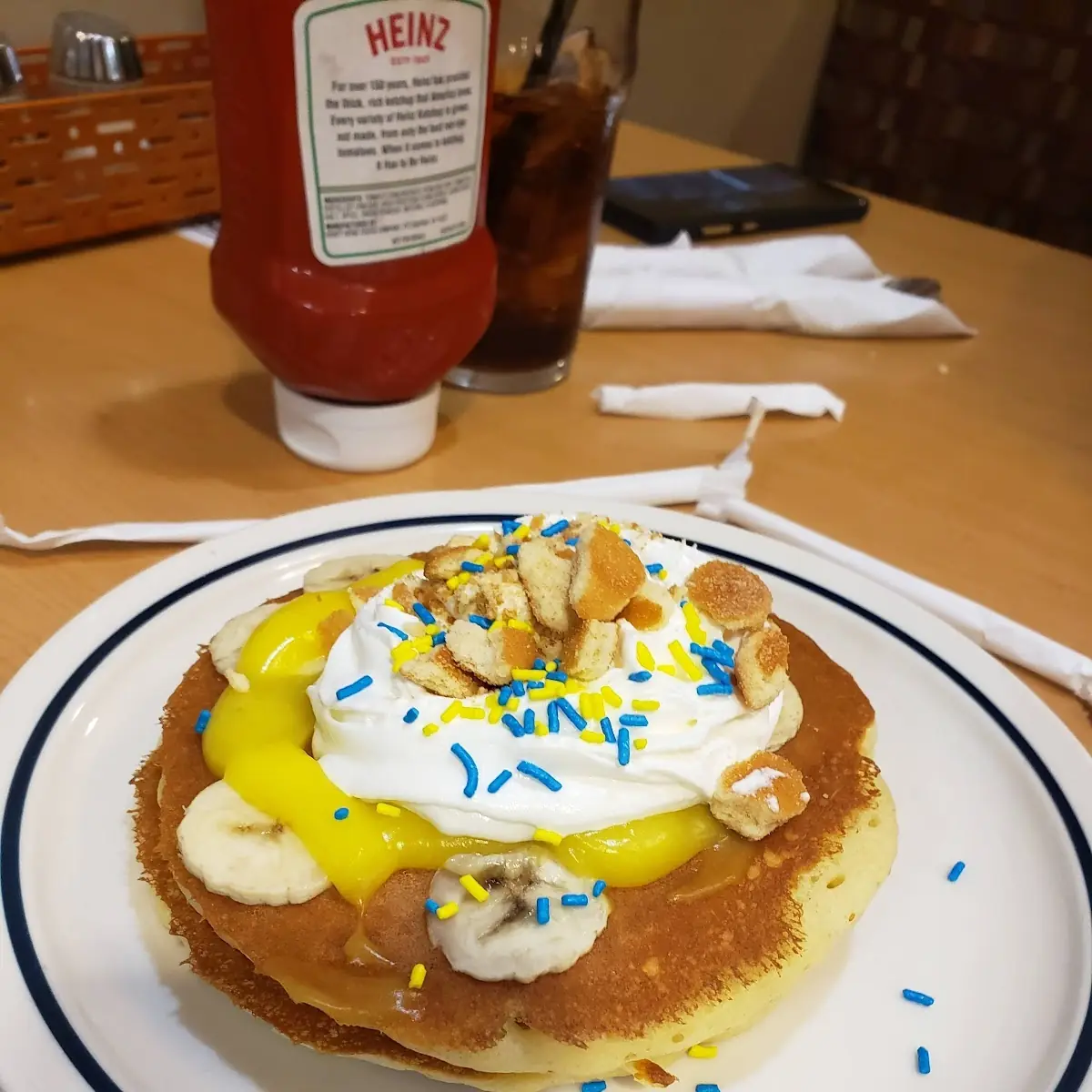 Banana Pudding Pancakes