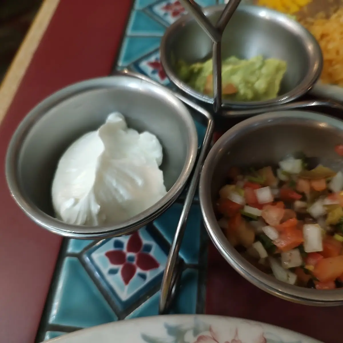 Tomato Guacamole Sour Cream