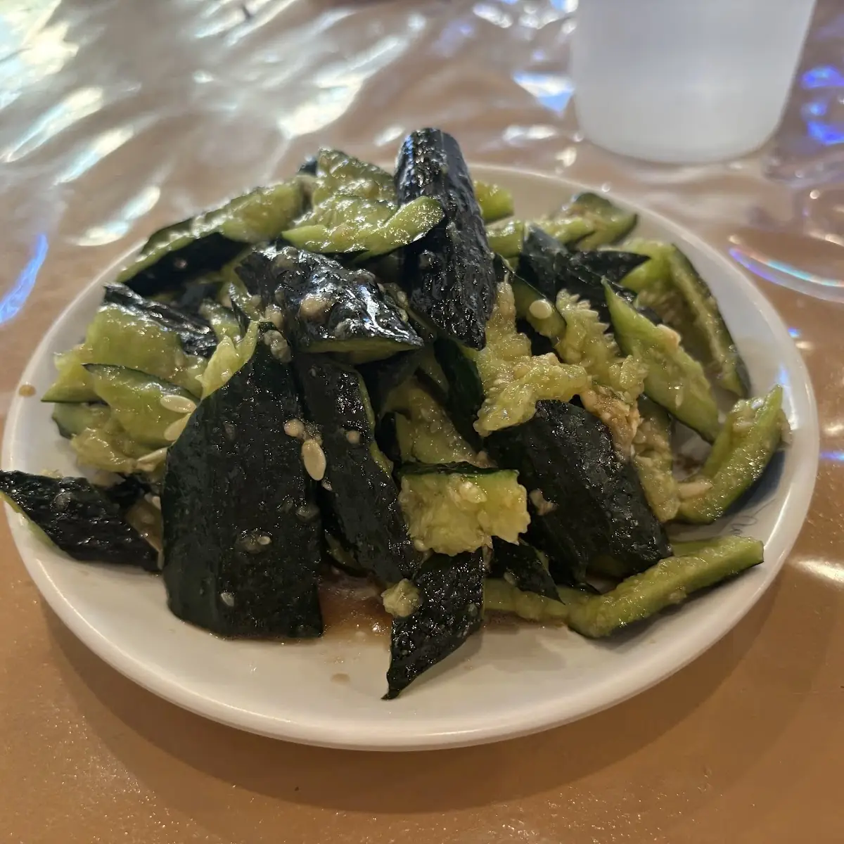 Sour Spicy Cucumber Salad