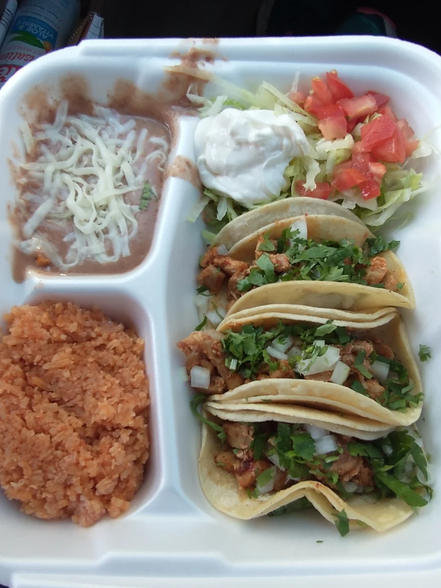 Chicken Taco Platter