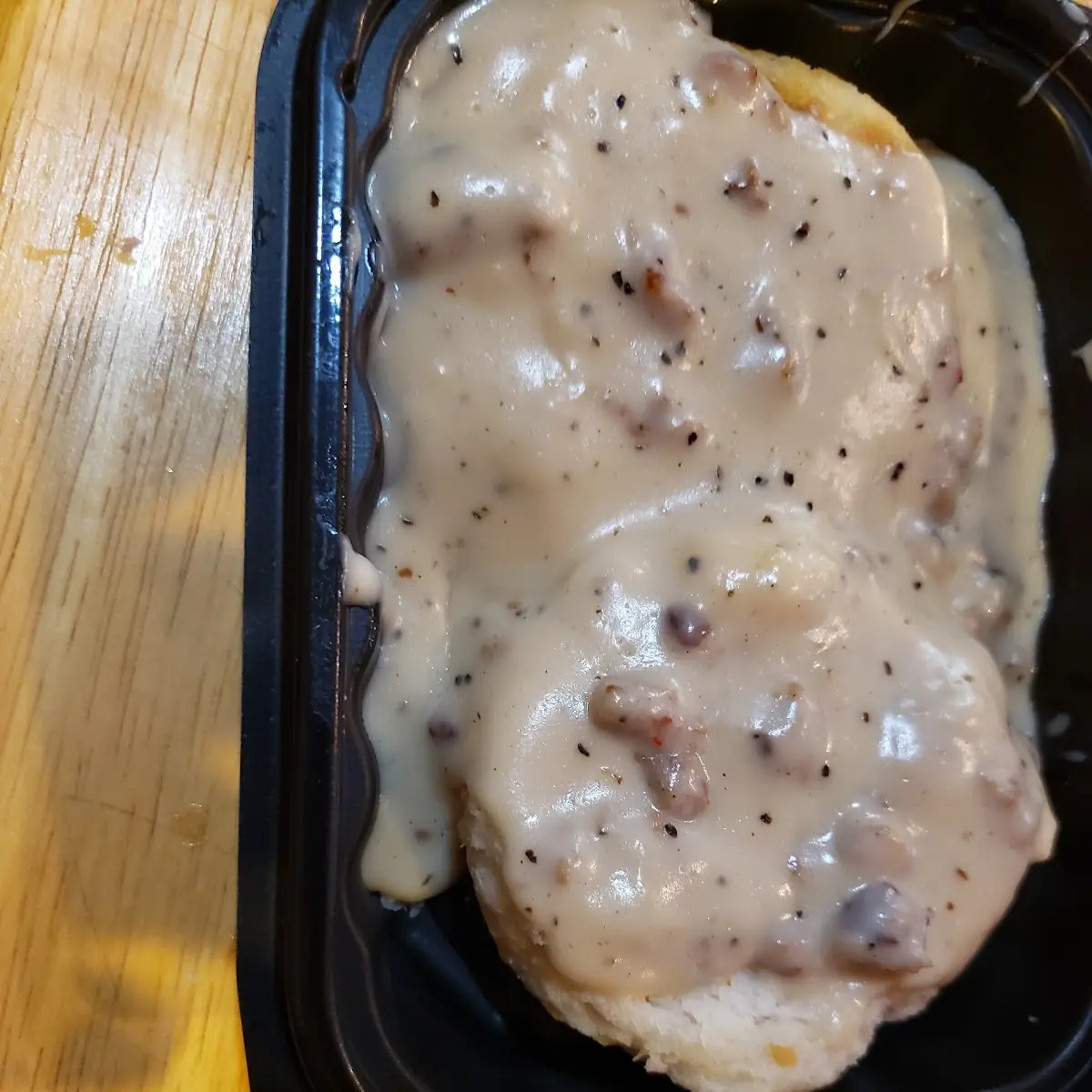 Sausage Gravy & Biscuit
