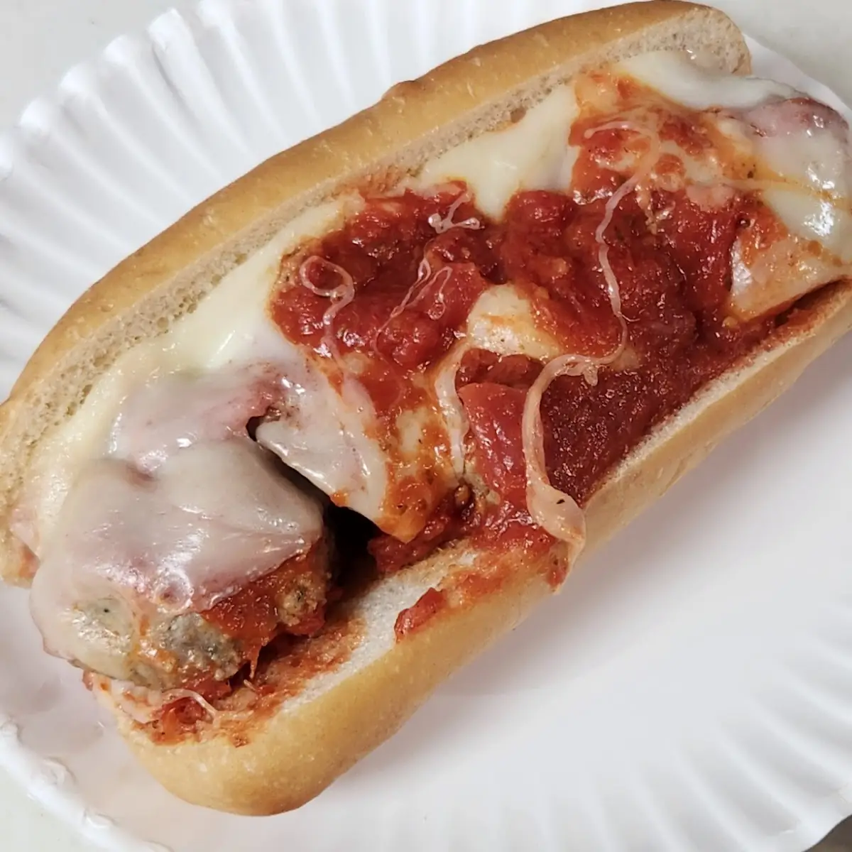 Meatball Parm Sandwich Upon Availability
