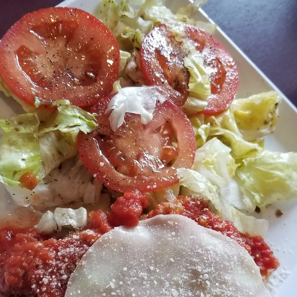 Chicken Parmesan Plate