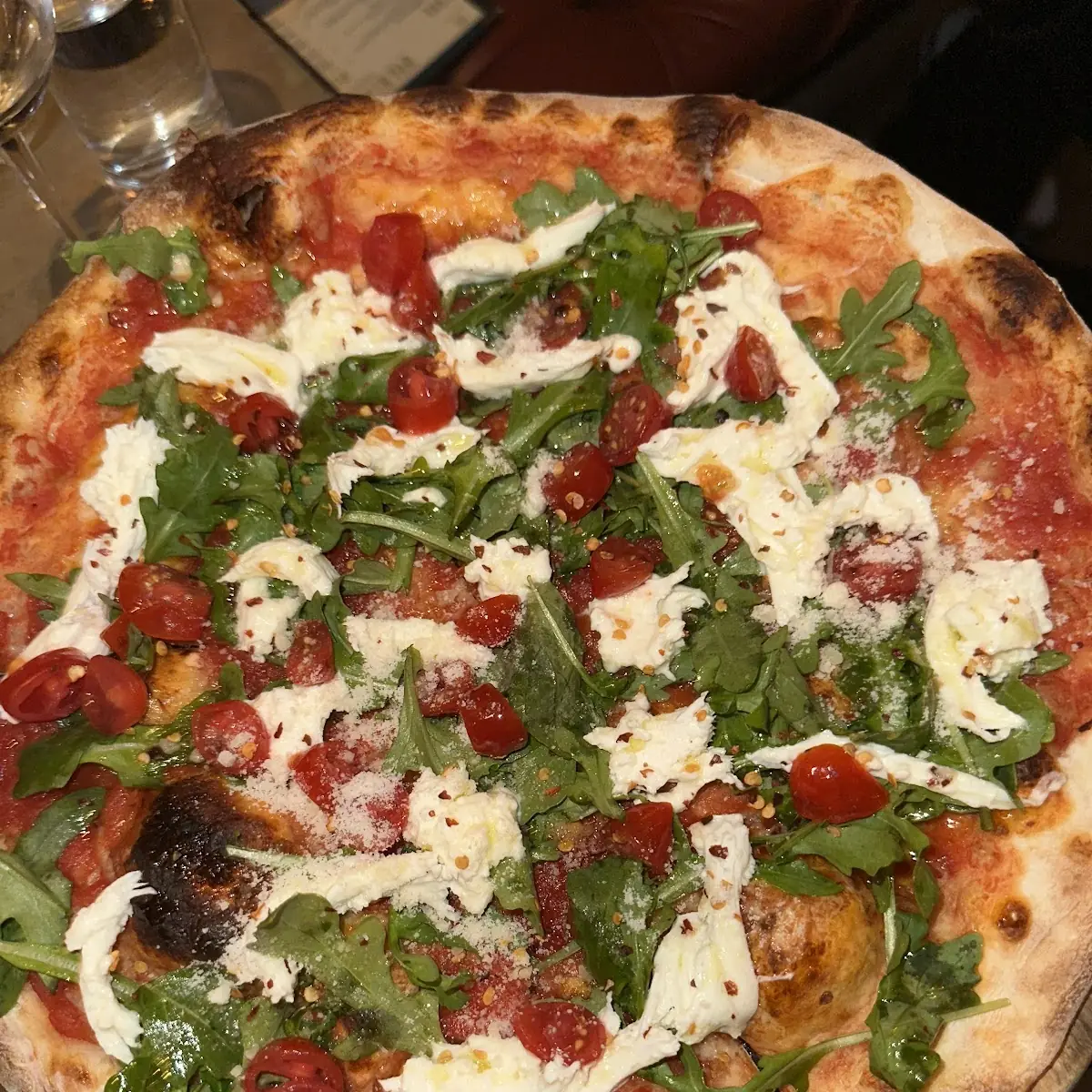 Burrata Pizza
