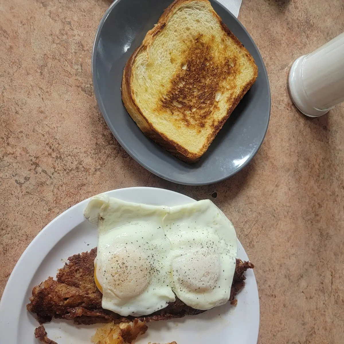 Corned Beef Hash and Eggs