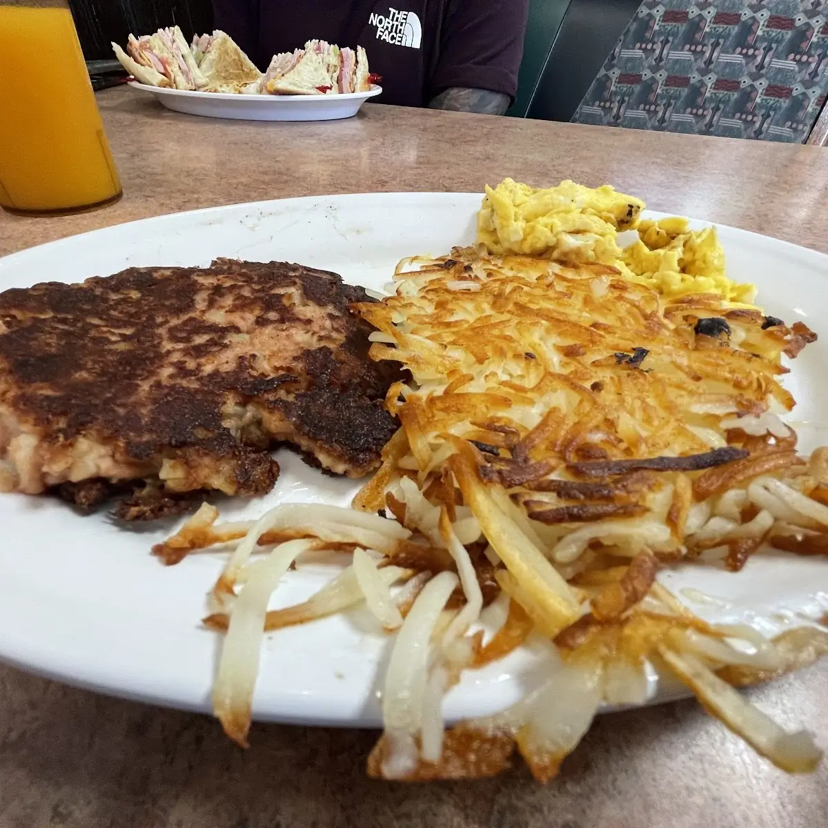 With Hash Browns