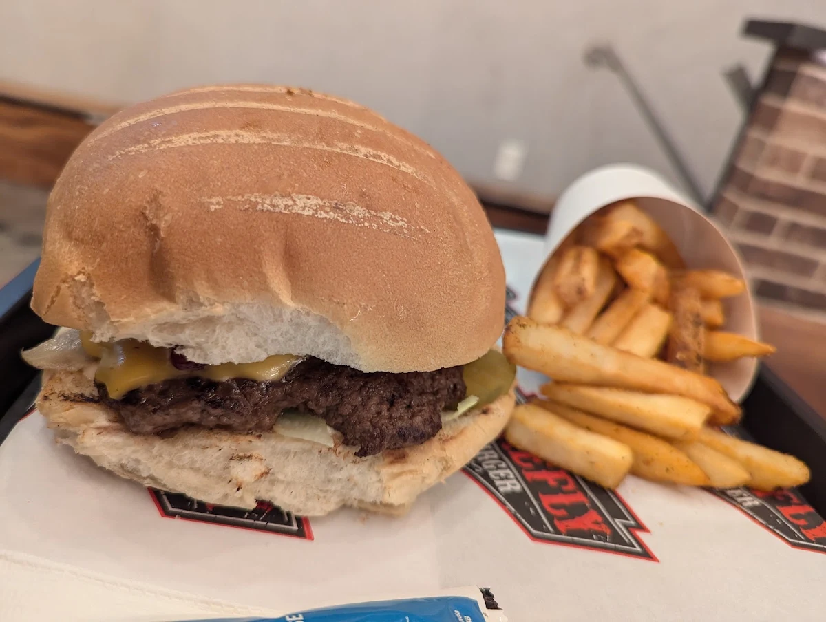 Firefly Burger with Fries, Firefly Burger Toronto