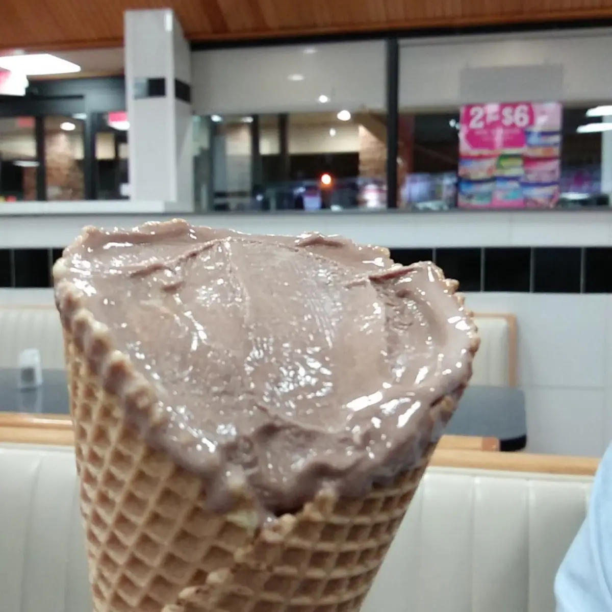 Chocolate Ice Cream Cone