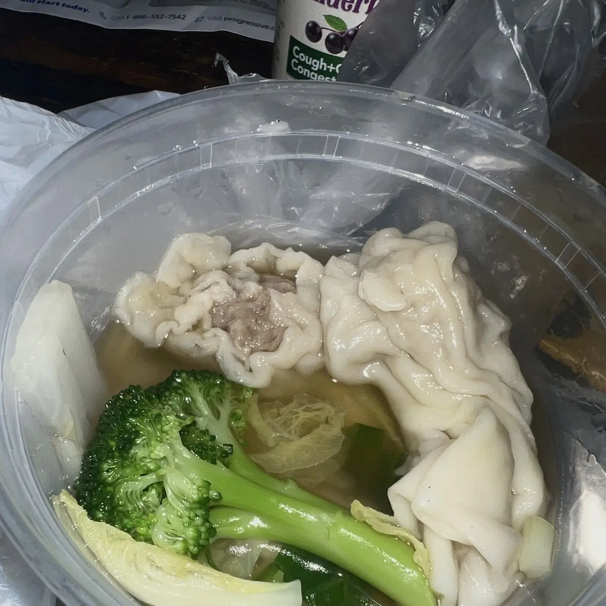 Wonton Soup Small