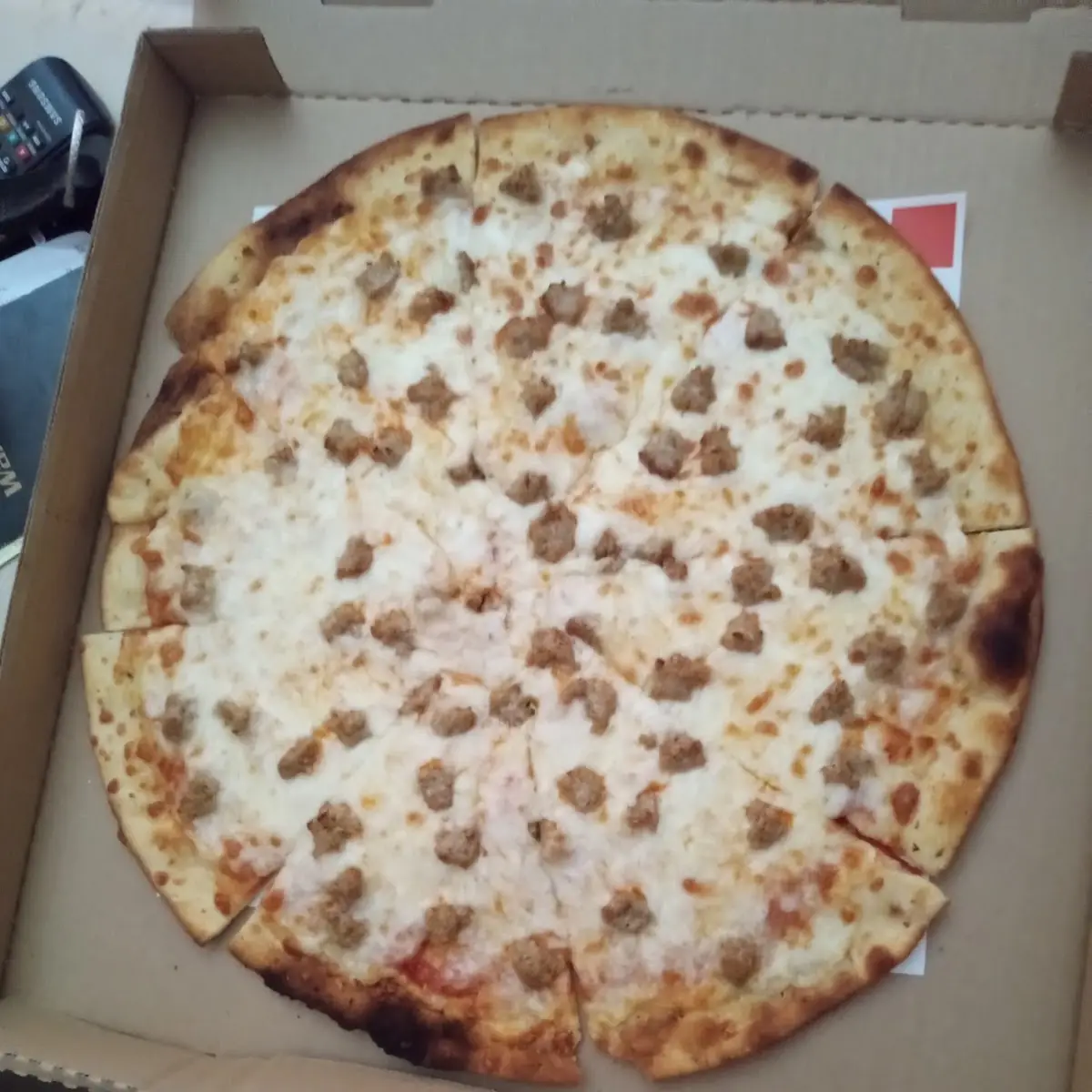 Large Sausage Pizza