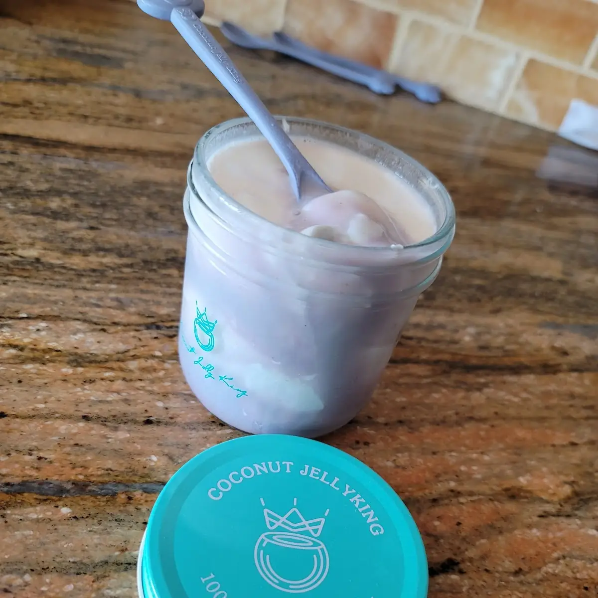 Taro Coconut Jelly