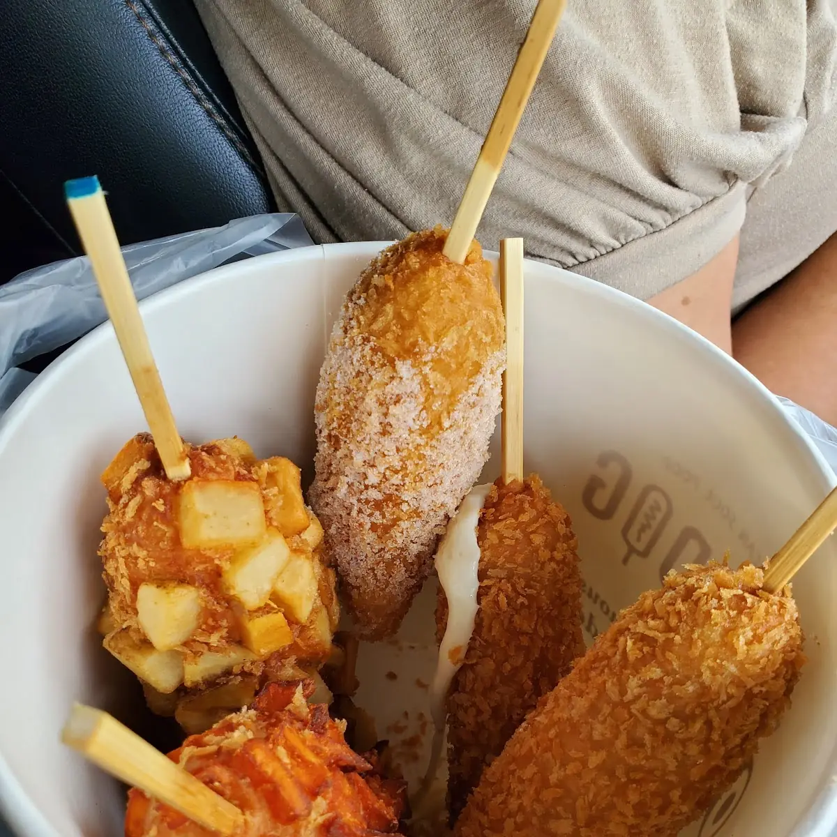Mozzarella Dog with Sweet Chili Sause