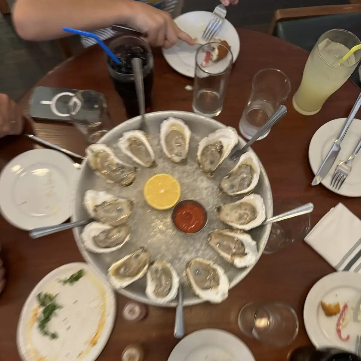 Oysters on the Half Shell