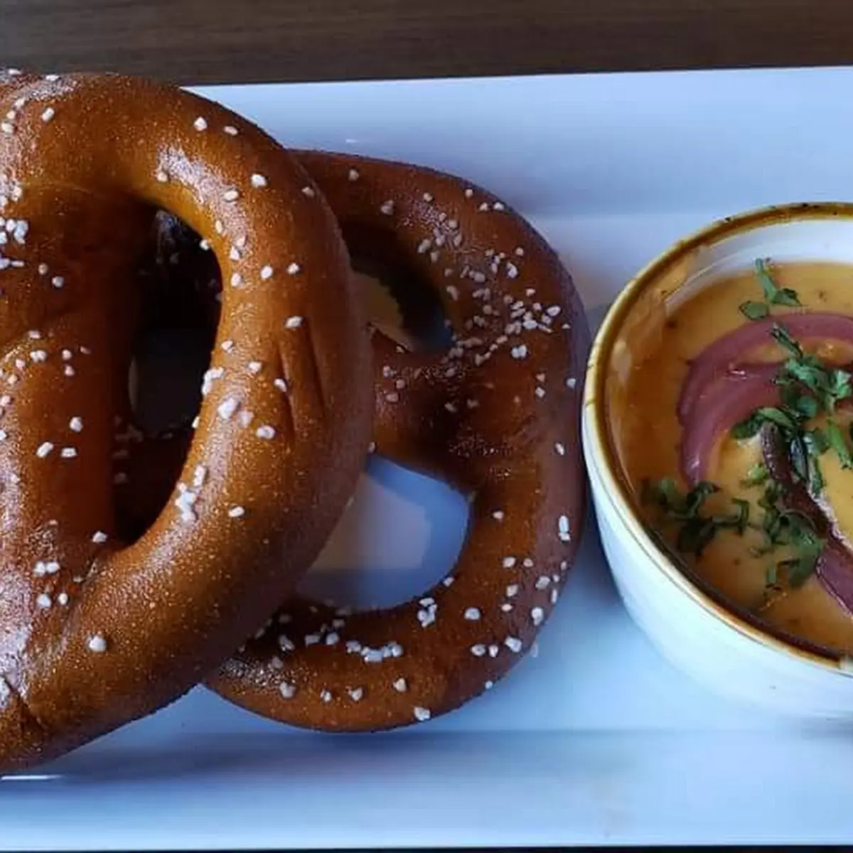 Pretzels with Beer Cheese