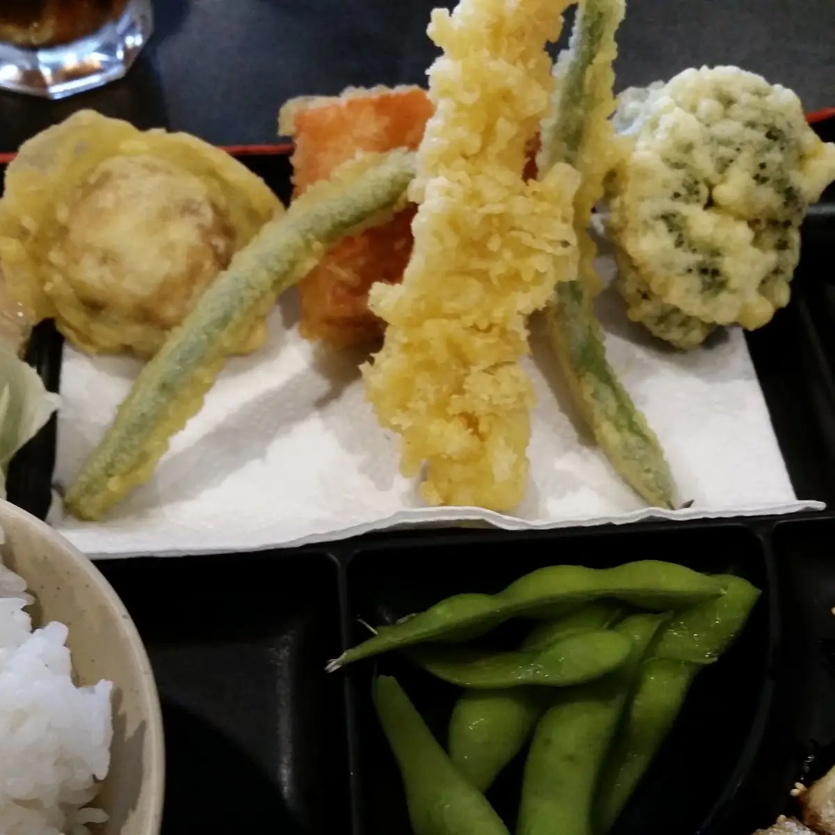 Bento Box Tempura & Steak