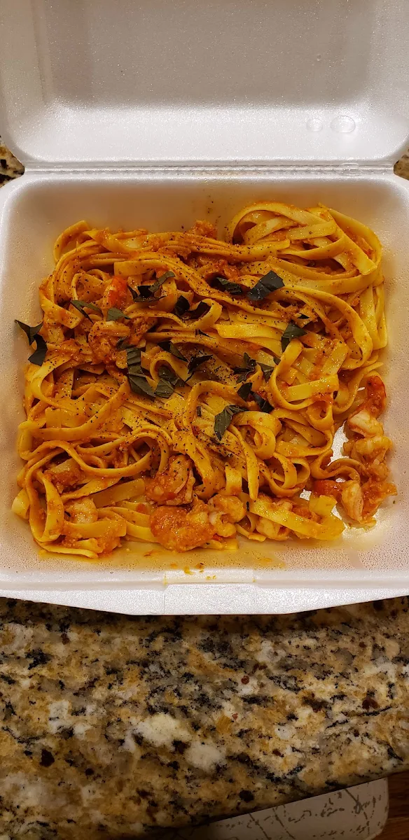 Shrimp Fettuccine