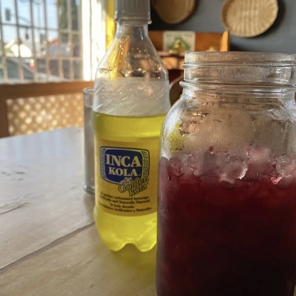Inca Kola and Chicha Morada