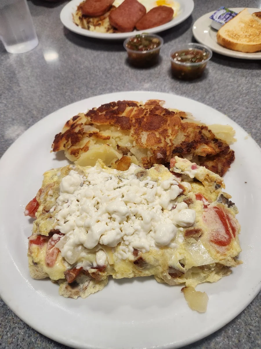 Feta Cheese Omelette