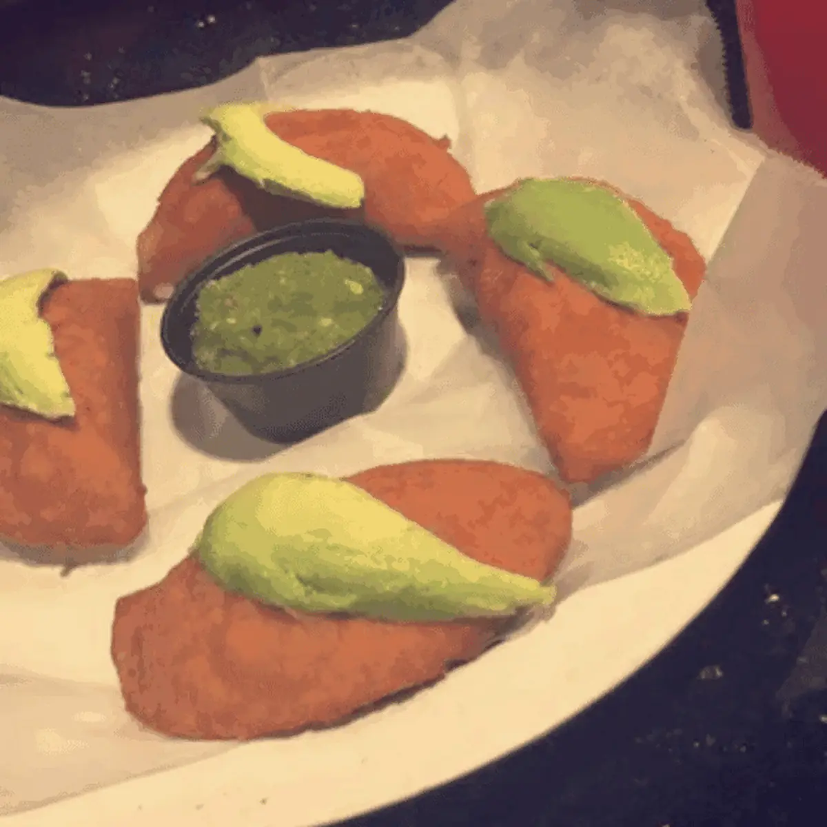 Empanadas De Camarones a La Diabla
