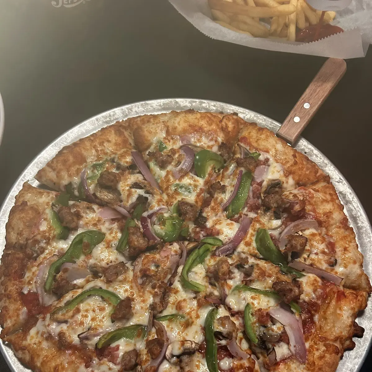 Skillet Pizza Crustless Pizza