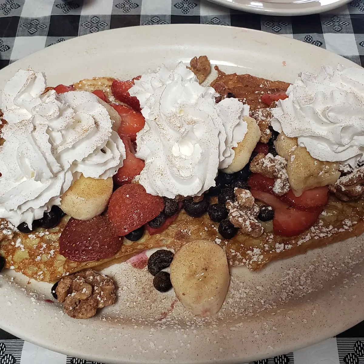 Banana Split Pancakes
