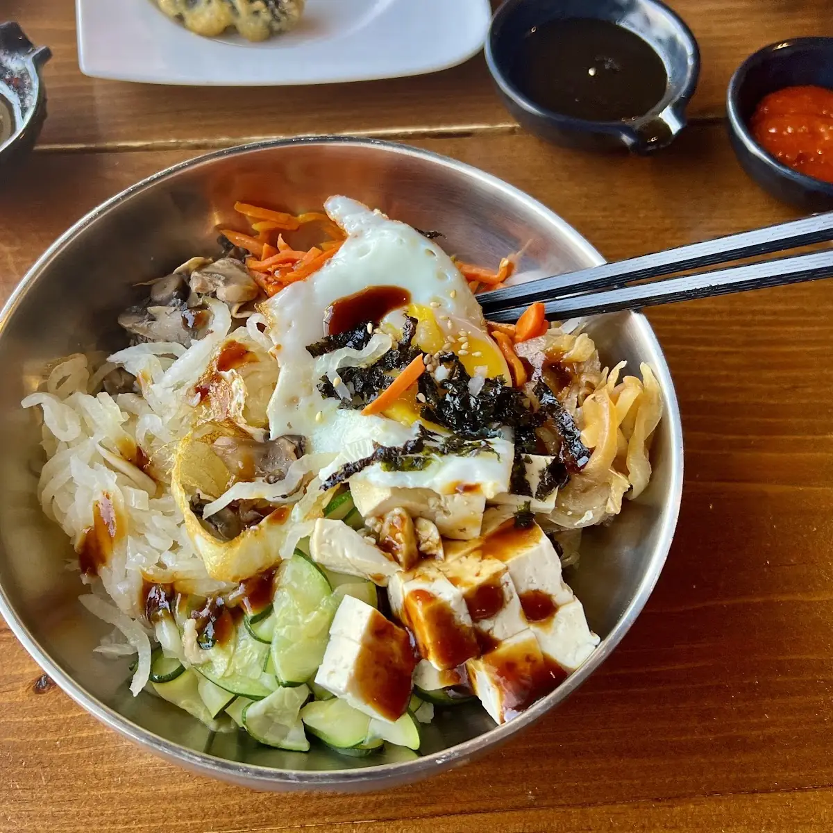 Tofu with Spicy Base, Sodam Korea