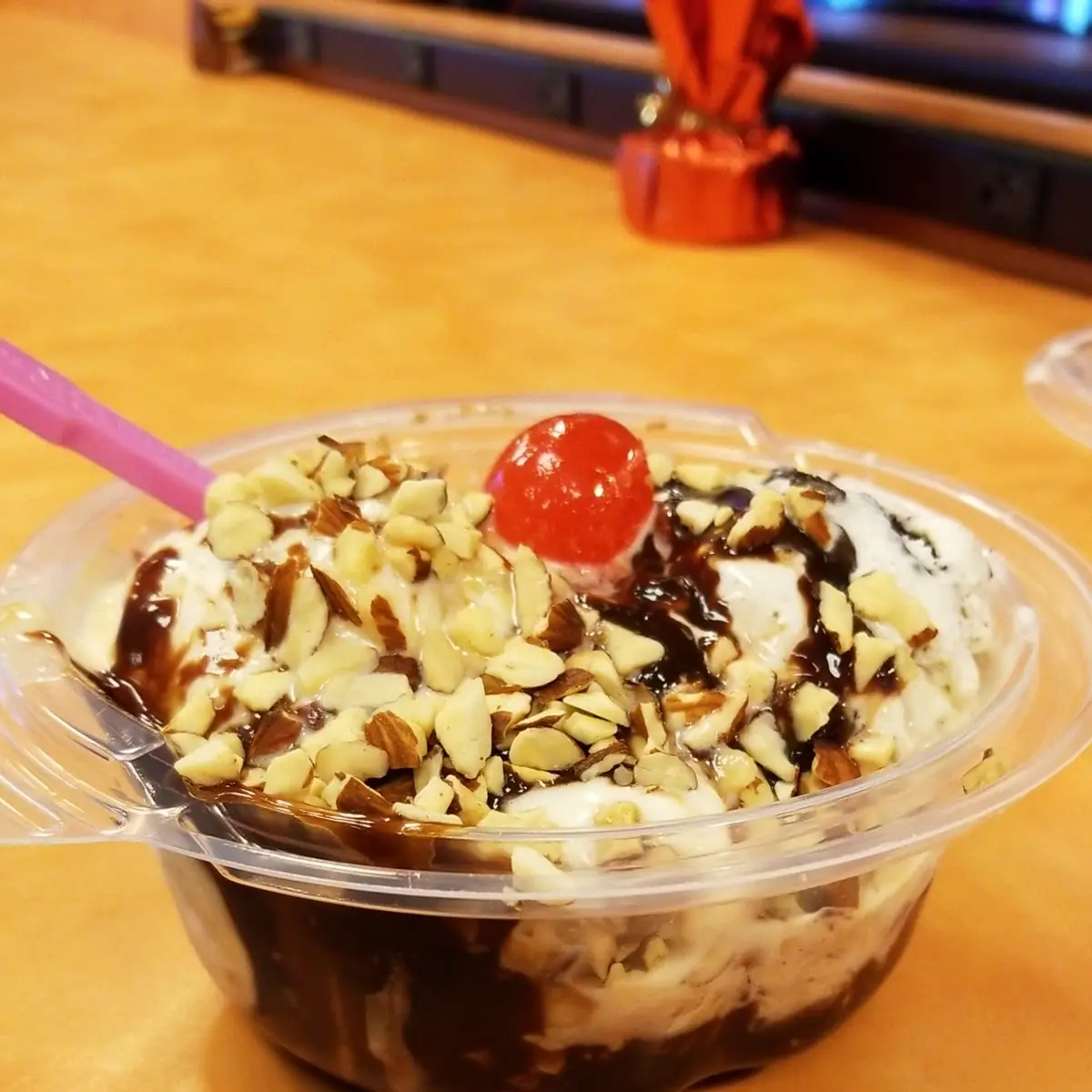Warm Brownie Sundae