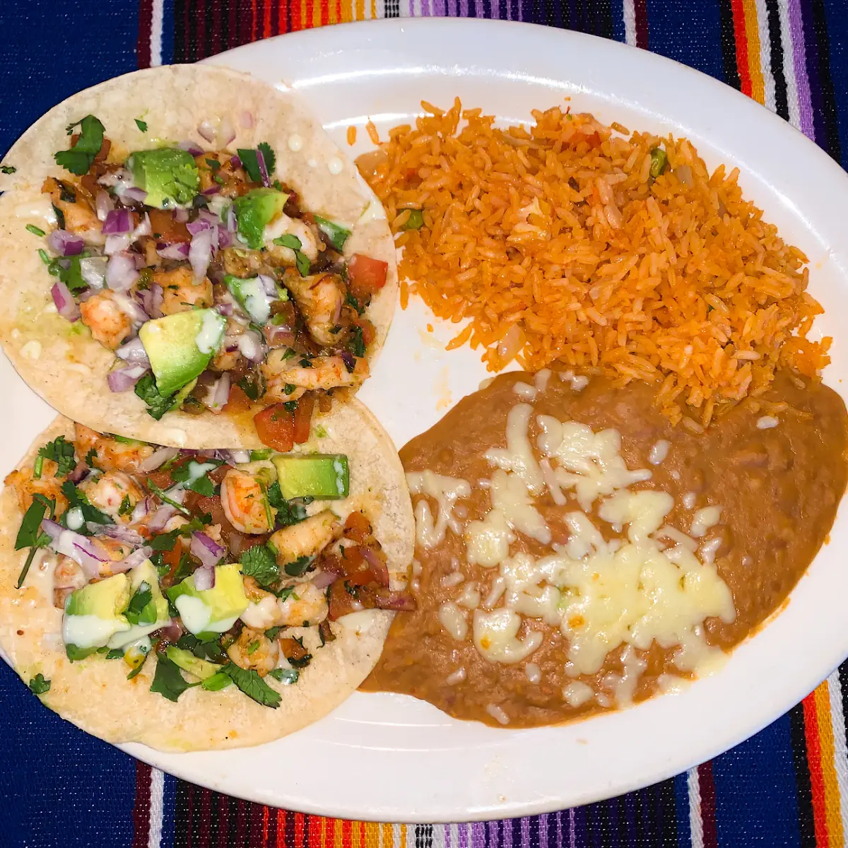 One Taco Rice & Beans