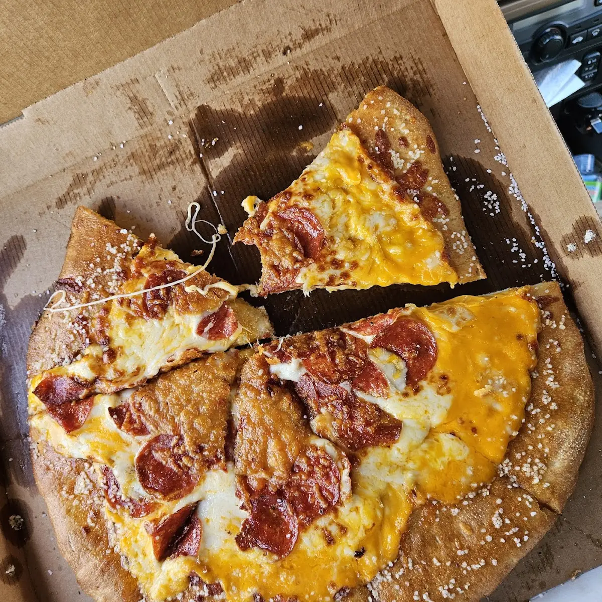 Extra Pepperoni Pretzel Crust Pizza