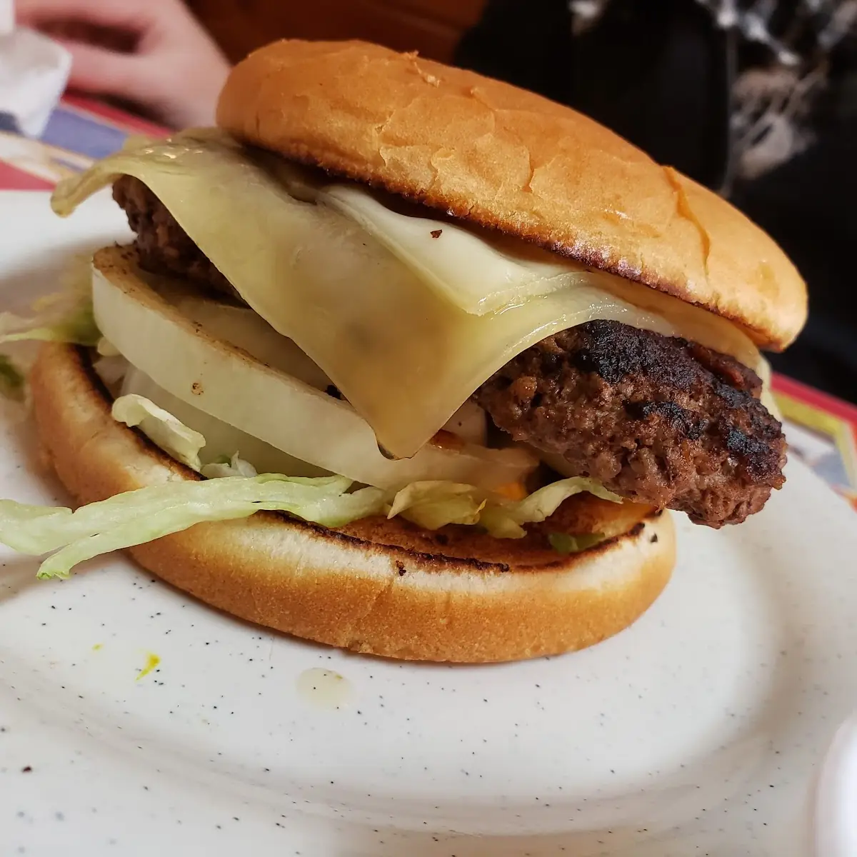 Mushroom Swiss Burger
