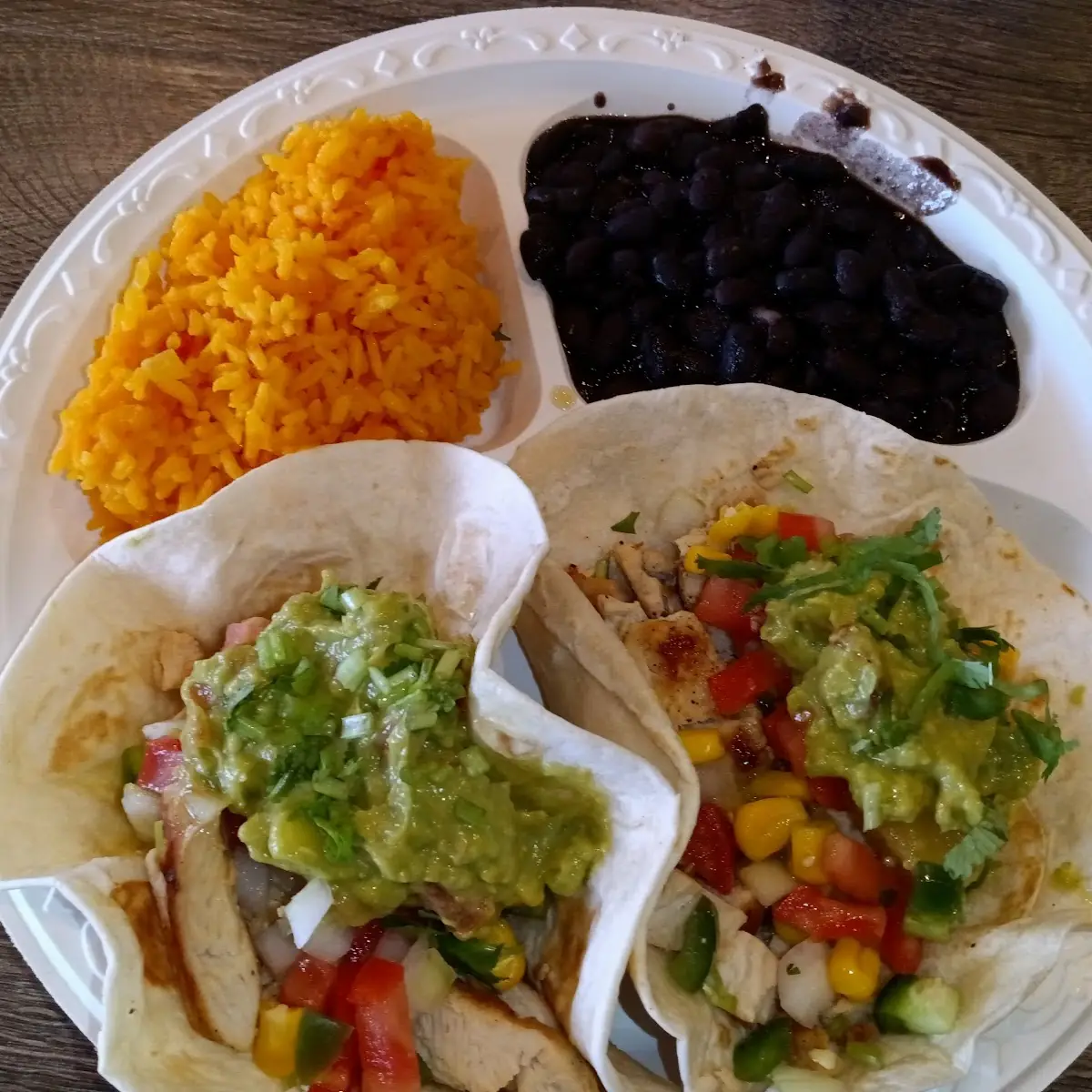 Chicken Tacos Pineapple Avocado Salsa