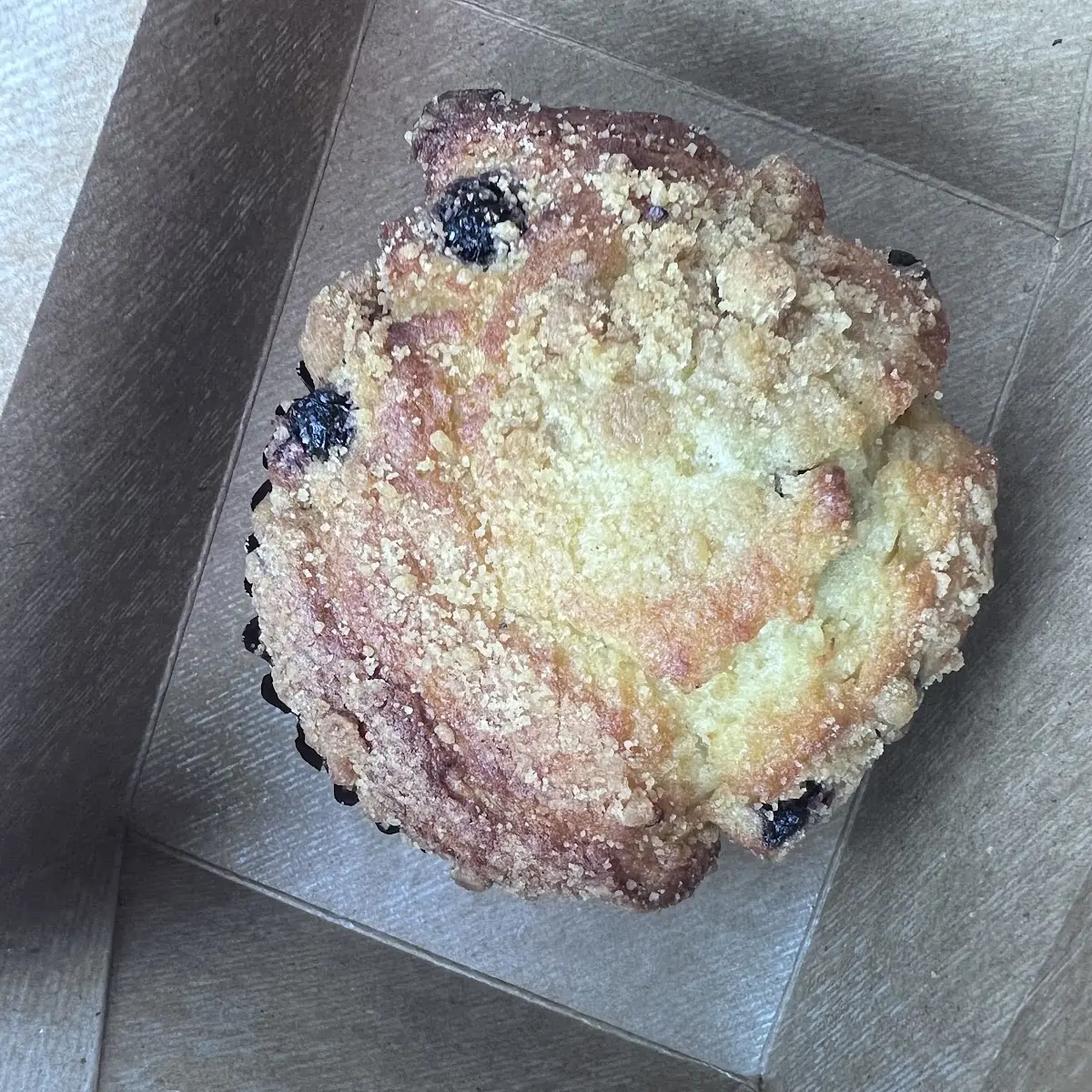 Blueberry Crumb Muffin