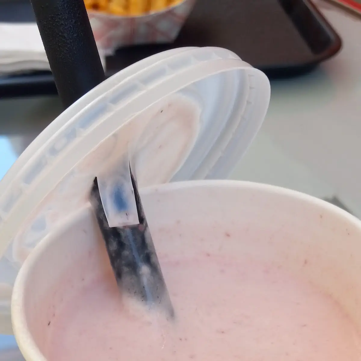 Handmade Strawberry Shake