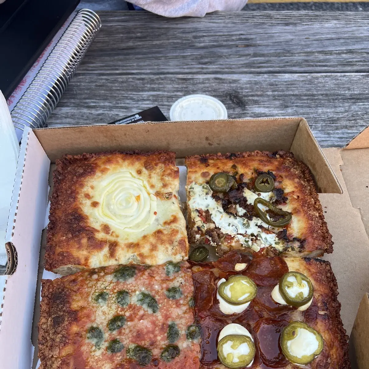 Five Squared Box Pizza