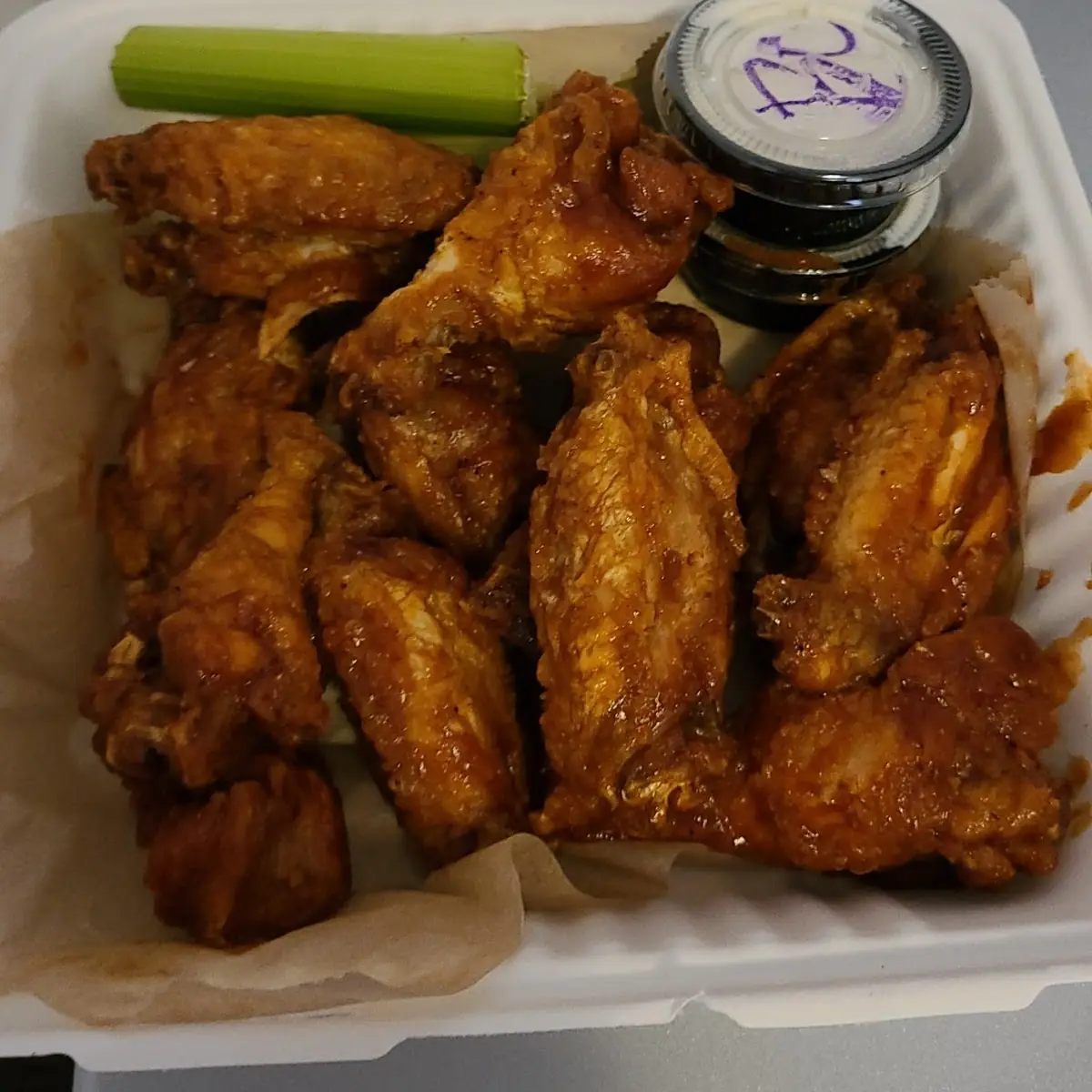 Dozen Spicy BBQ Wings
