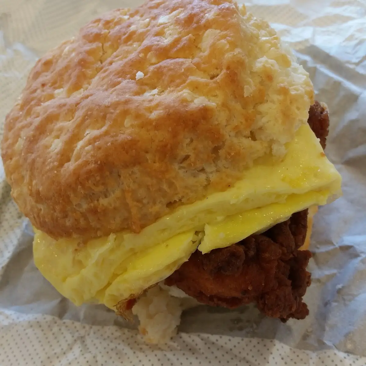 Spicy Chicken Biscuit