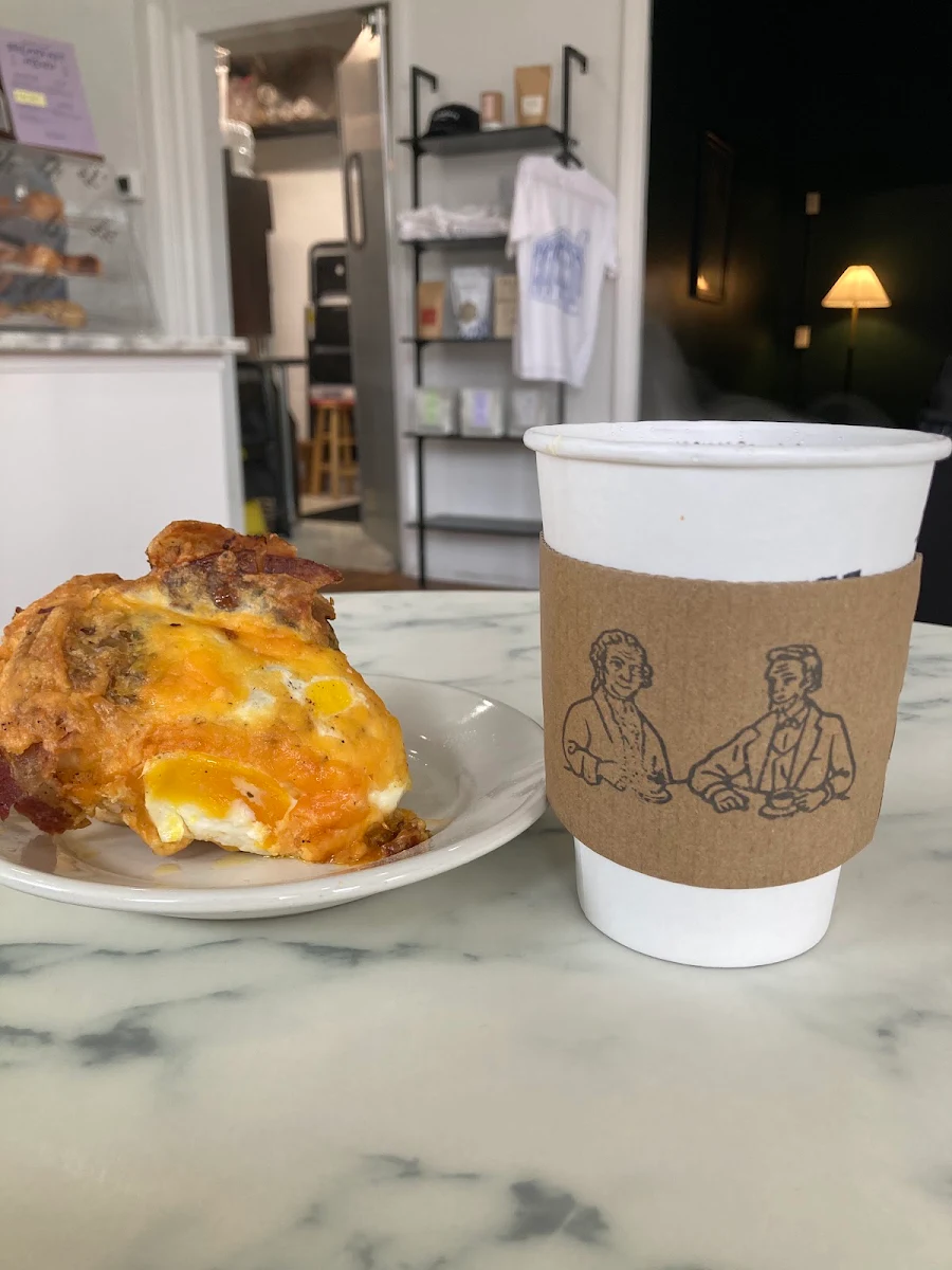 Bacon Egg Cheese on Brioche