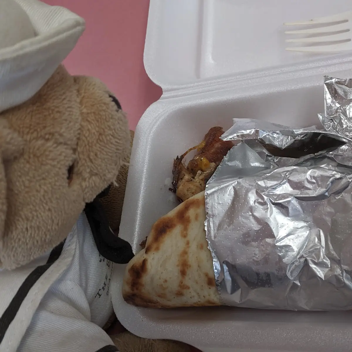 Bourbon Chicken Pita