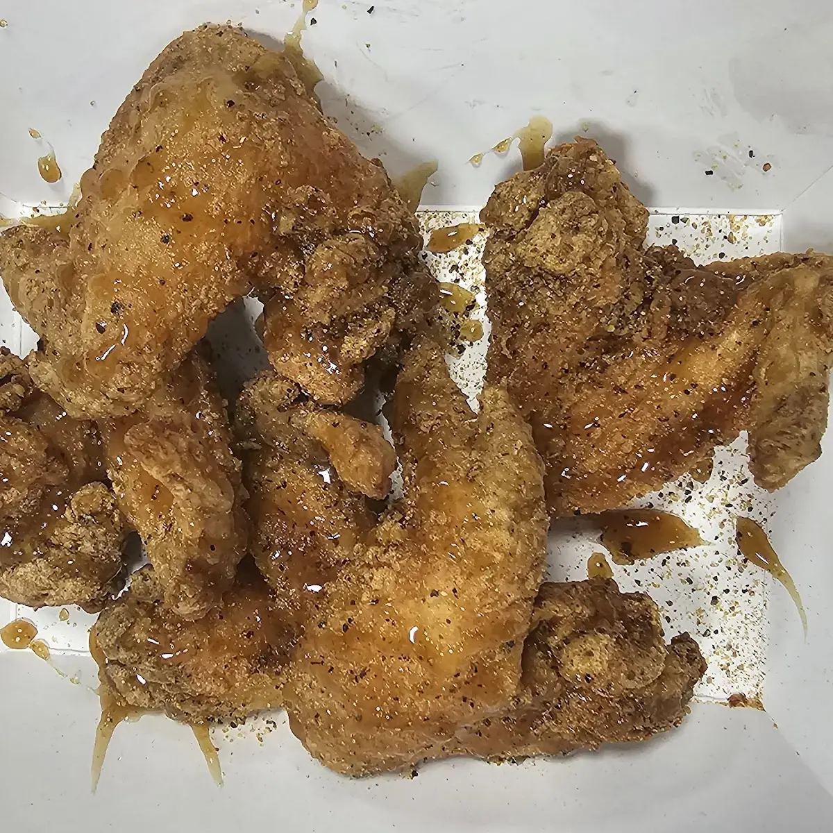 Wings with Honey Lemon Pepper