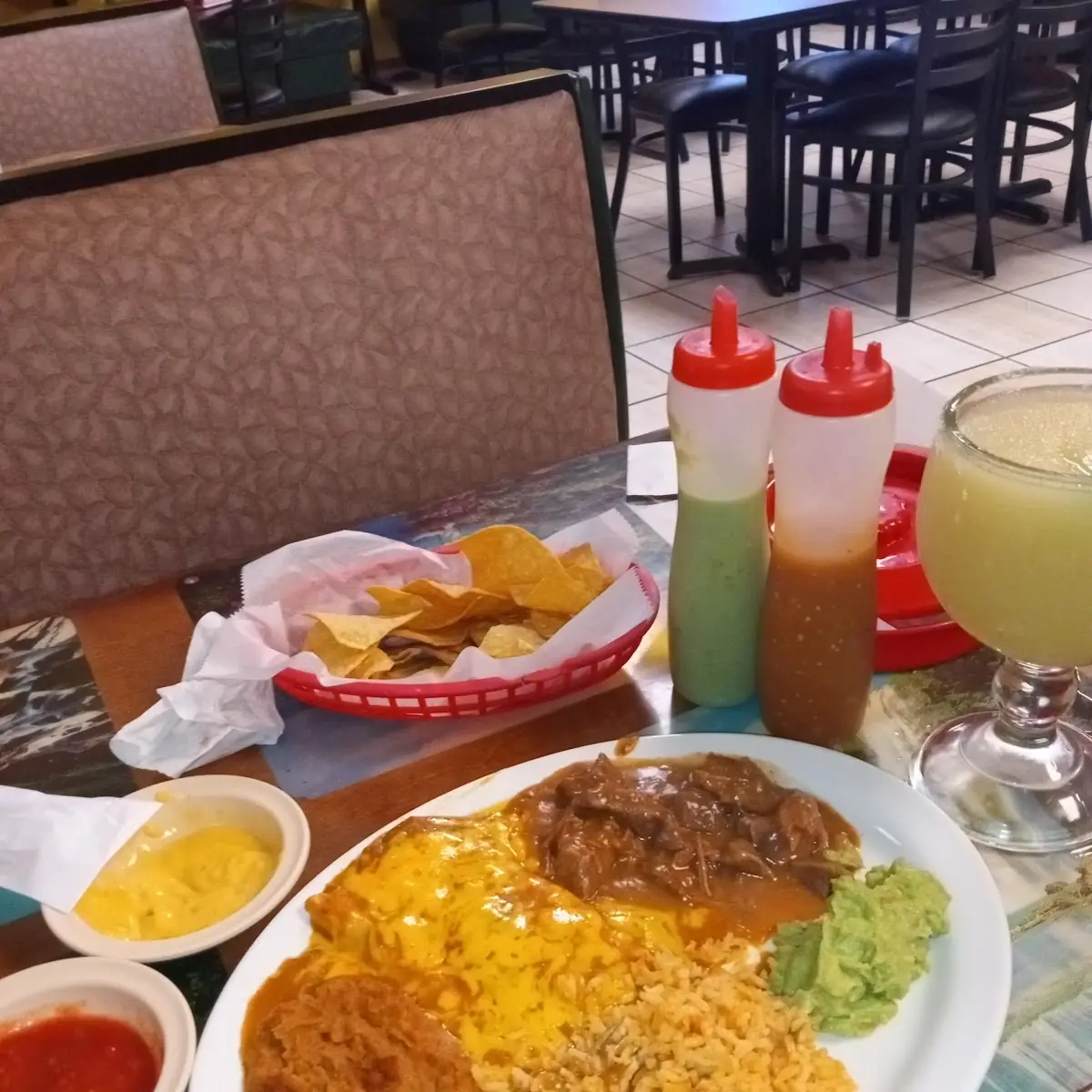 Carne Guisada Plate