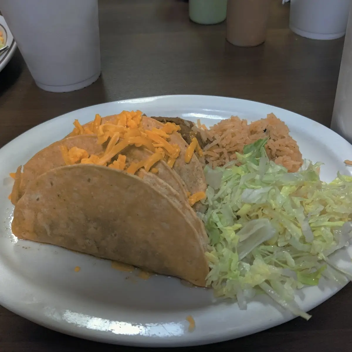 Crispy Taco Plate