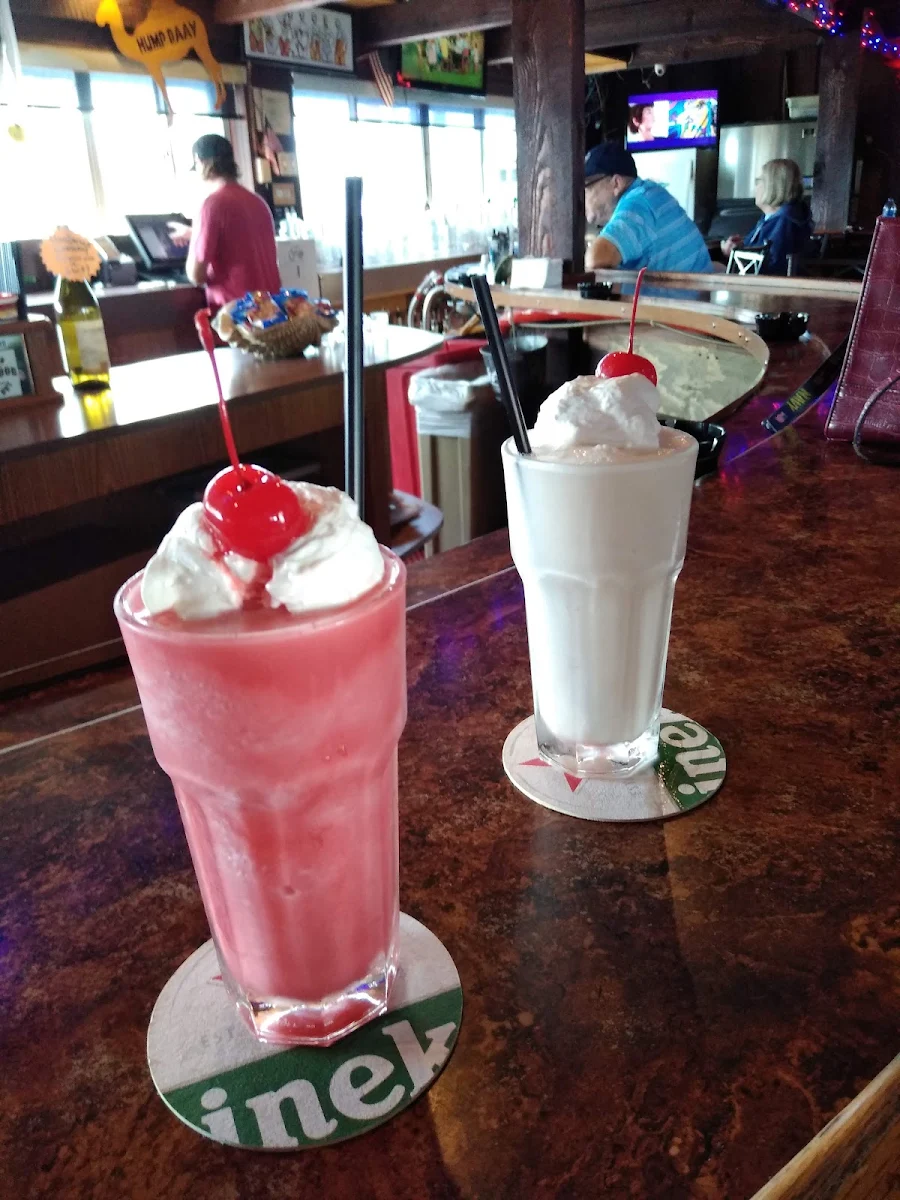 Virgin Strawberry Dacquiri & Pina Colada