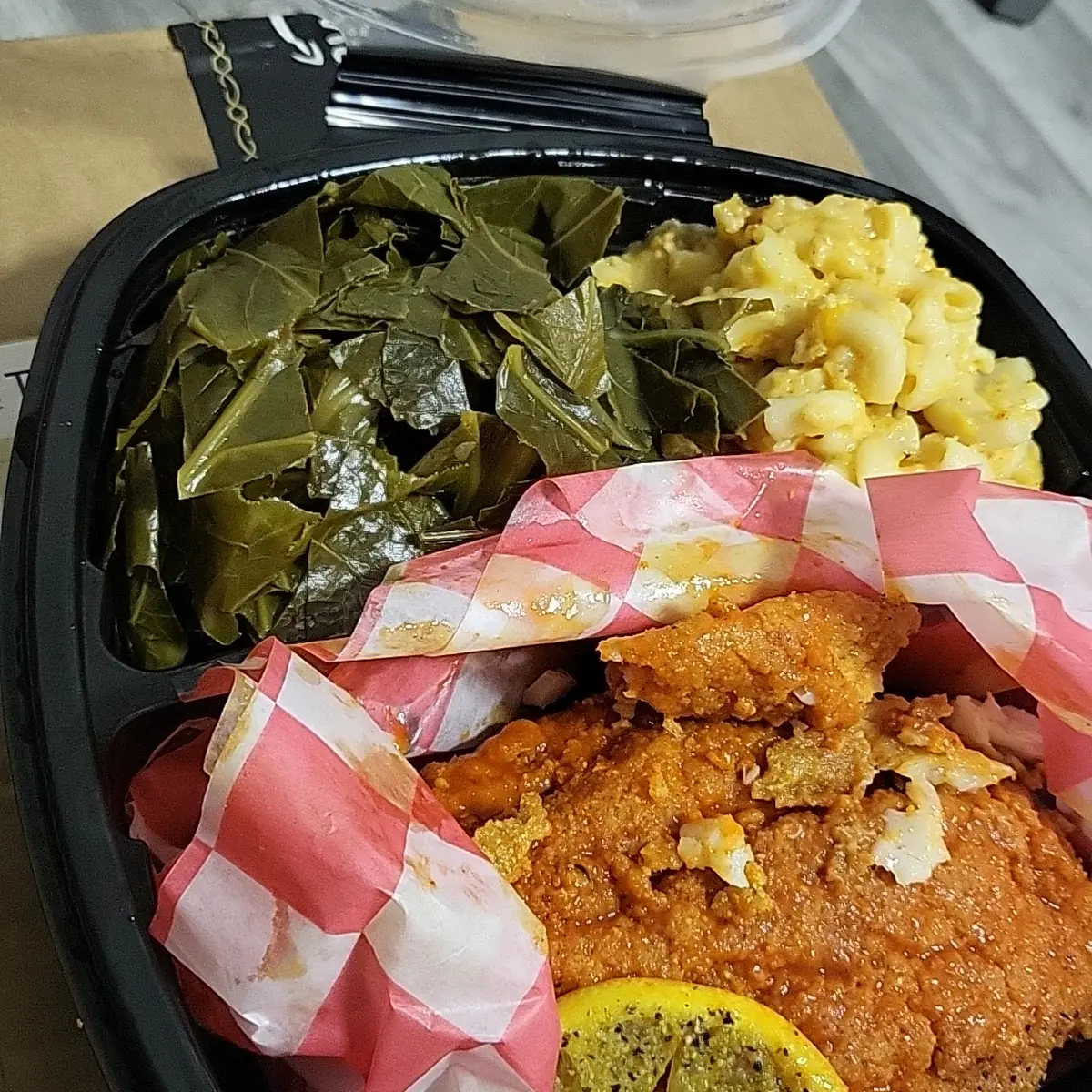 Hot and Honey Fried Catfish Dinner
