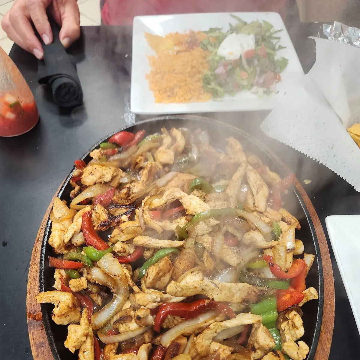 Chicken Fajitas for Two