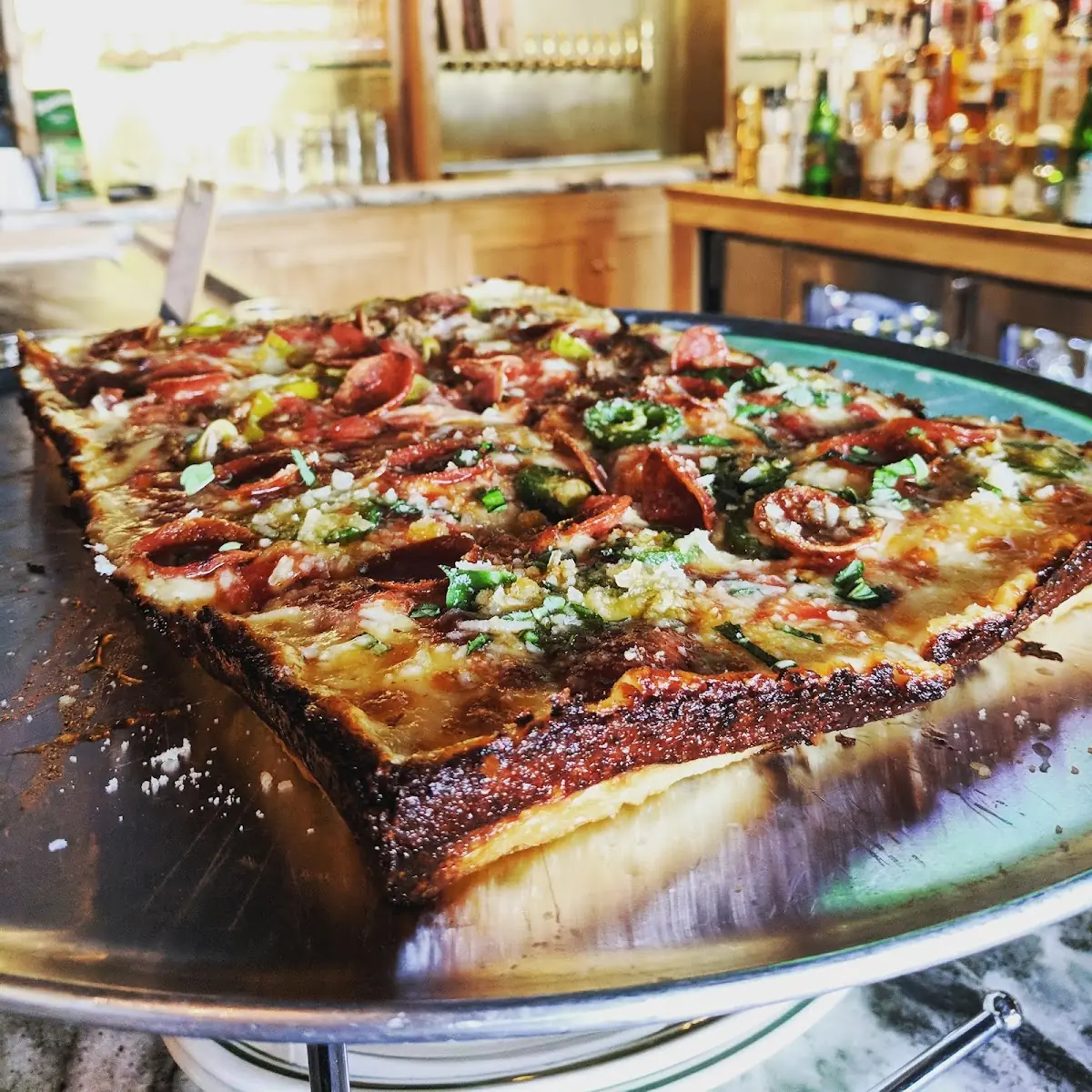 Detroit Style Pizza