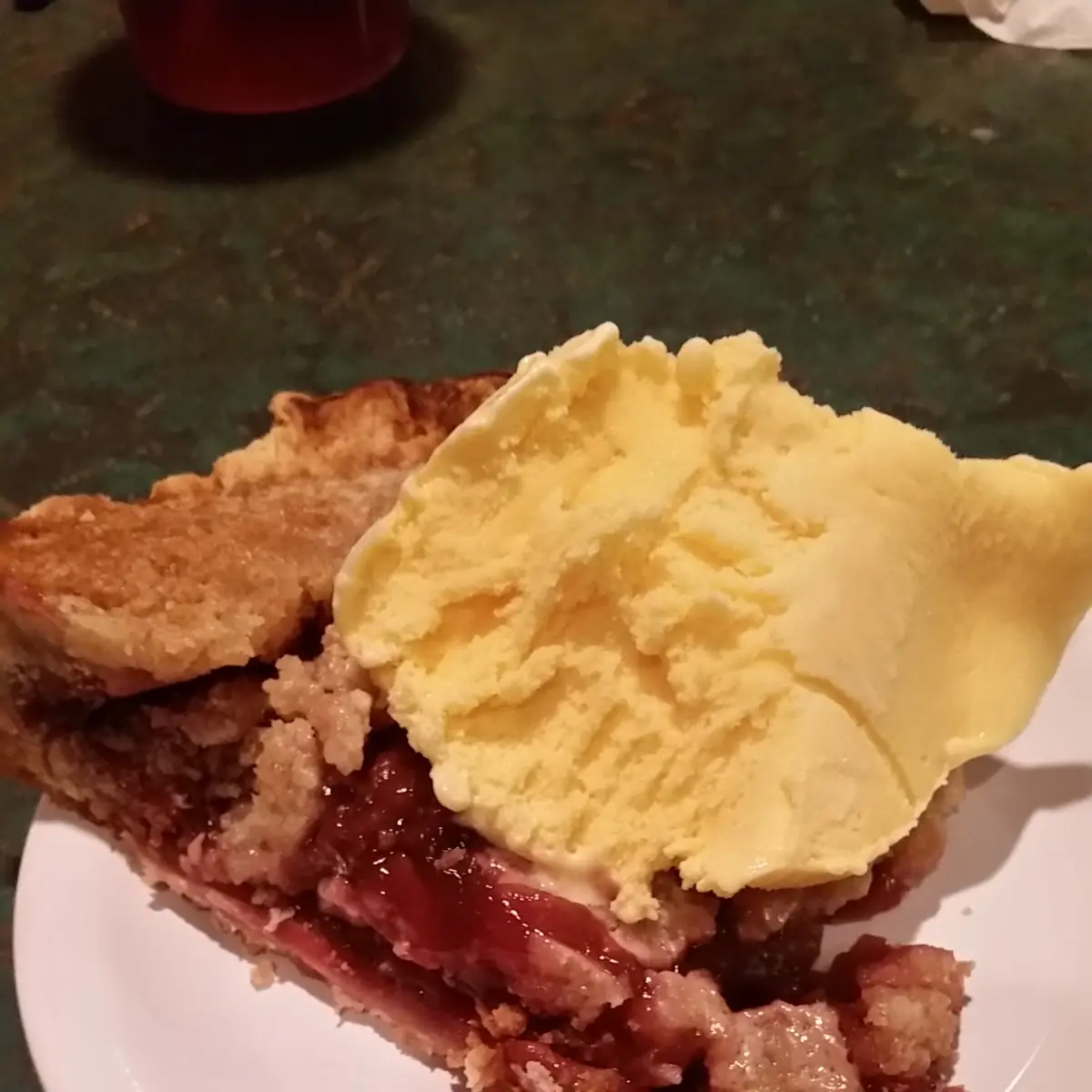 Cherry Pie a La Mode